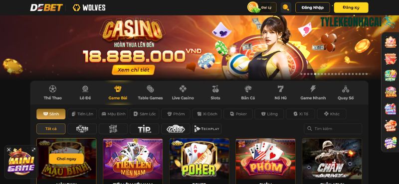 DEBET mang đến trải nghiệm cá cược hấp dẫn cho các bet thủ hiện nay DEBET mang đến trải nghiệm cá cược hấp dẫn cho các bet thủ hiện nay